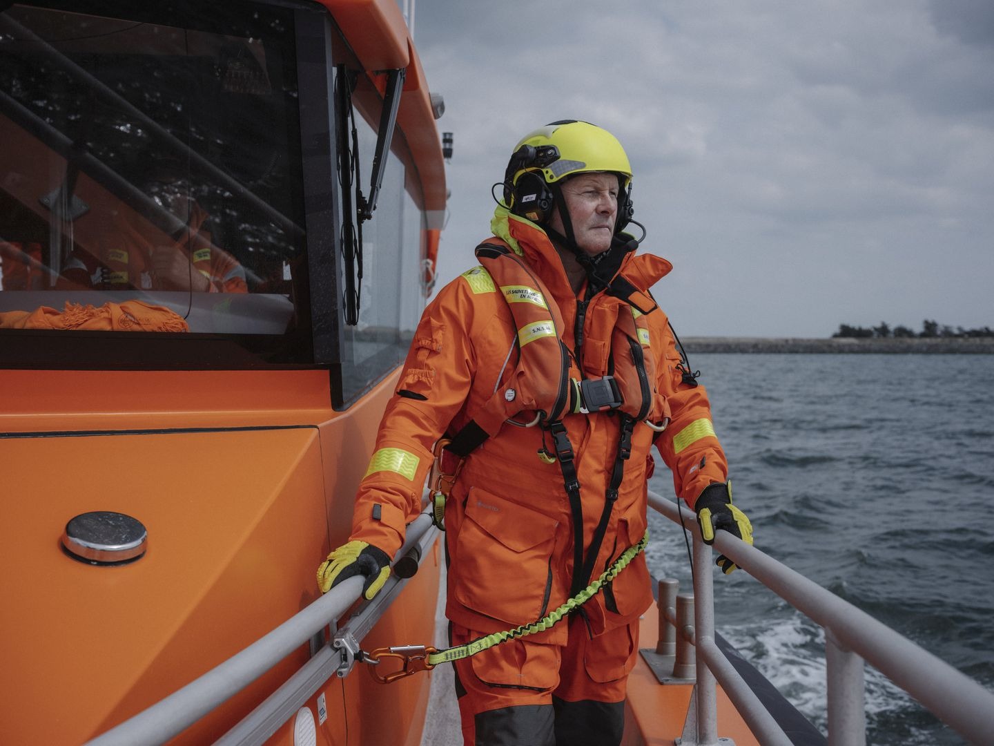 Sauveteur sur le pont